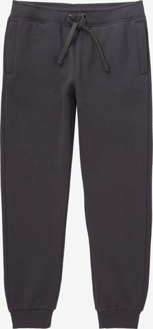 TOM TAILOR Tapered Broek in Grijs: voorkant