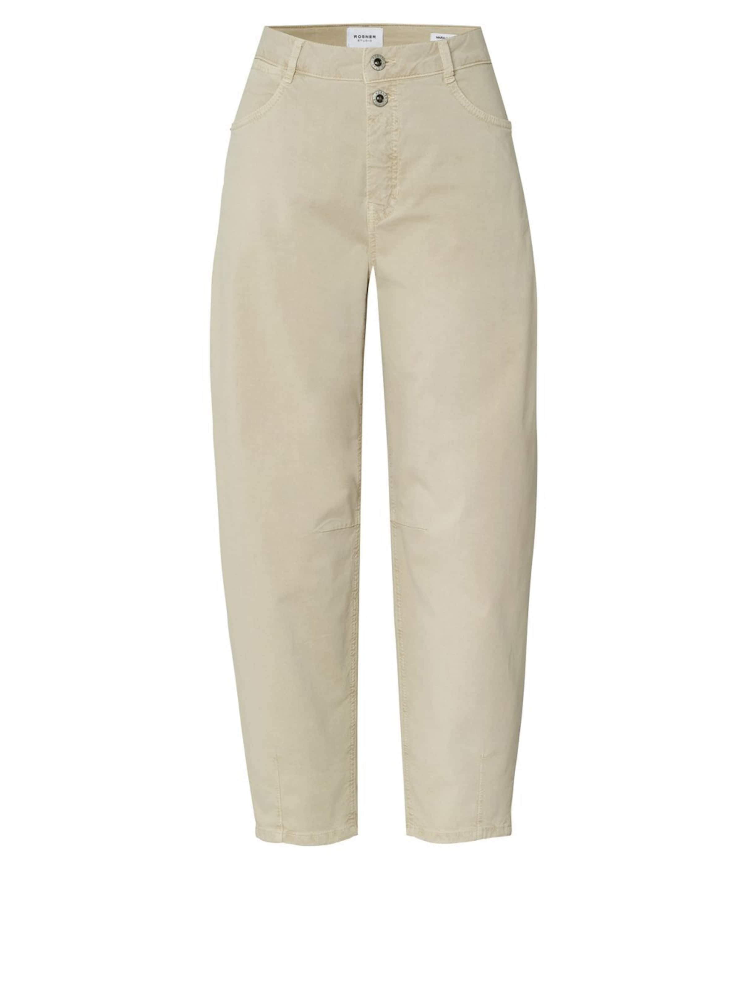 Rosner Tapered Pants ' Mara ' in Beige: front