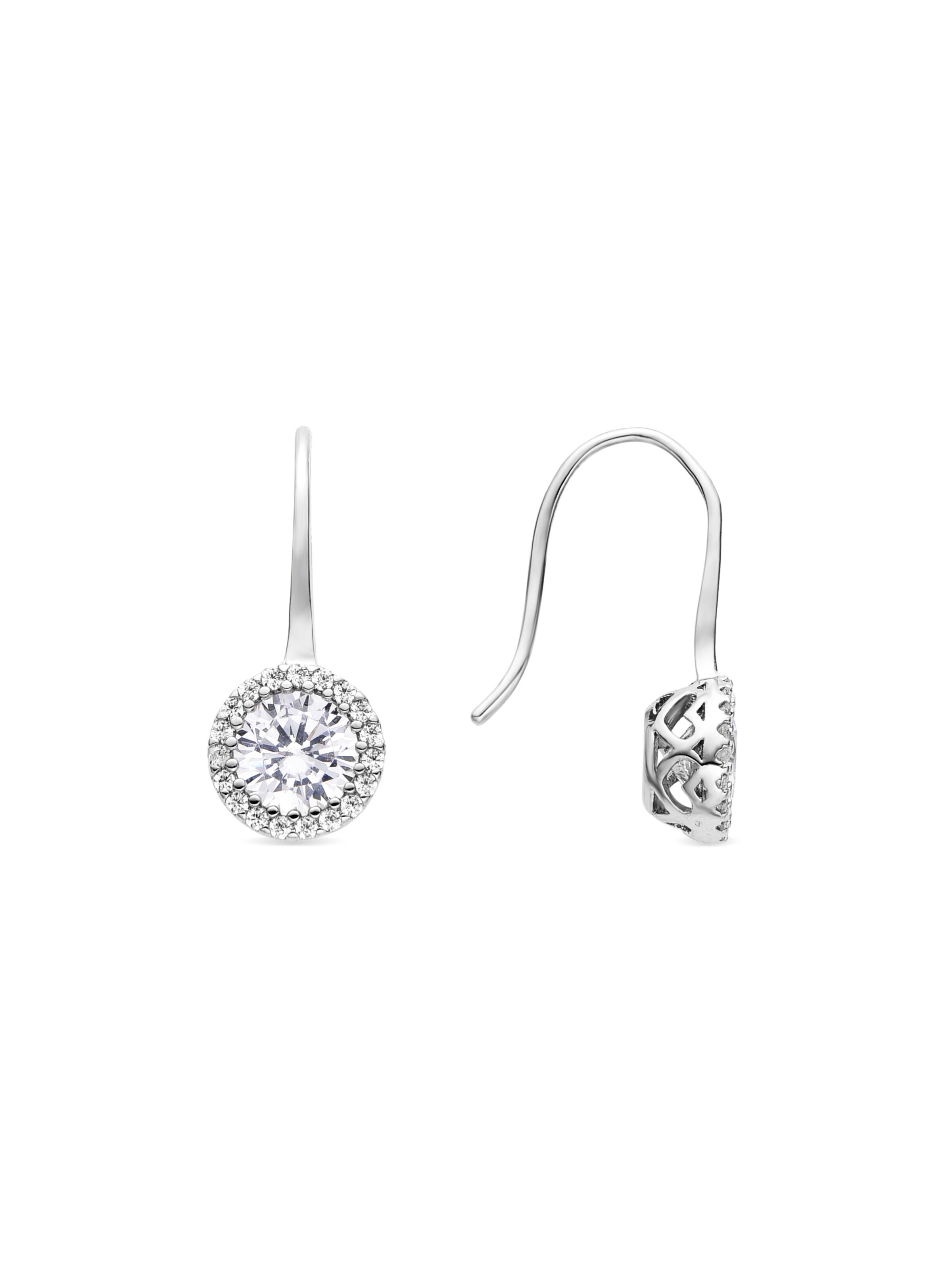 LUXBYLUX Earrings in Silver: front