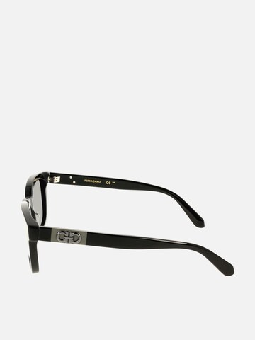 FERRAGAMO Sunglasses 'Ferragamo SF2107S Transparent avio 54/21/145 MAN Sunglasses' in Black