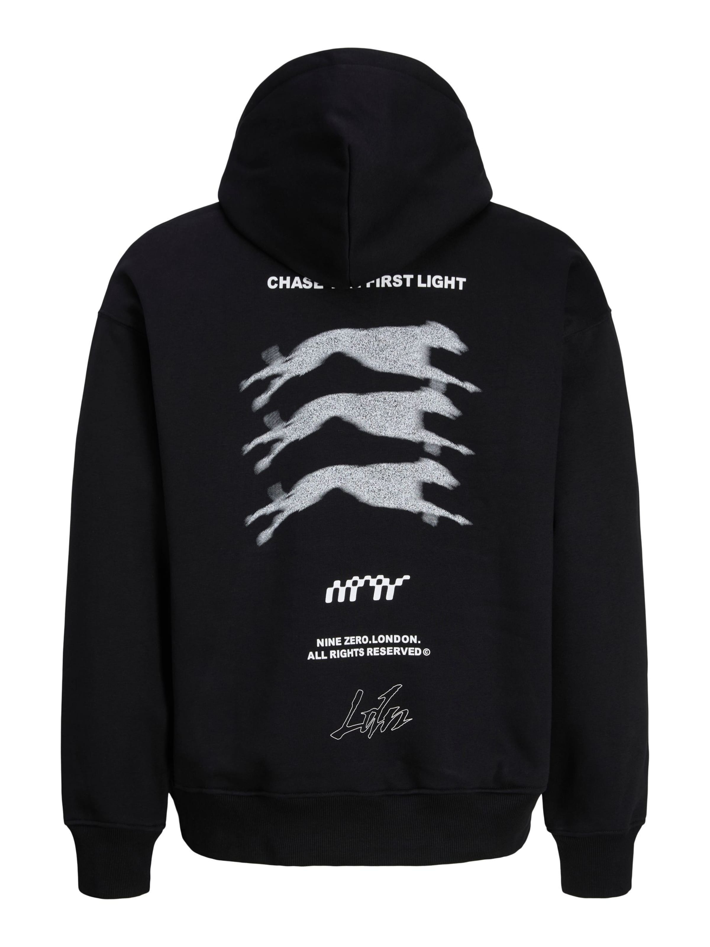 JACK & JONES Sweatshirt in Schwarz