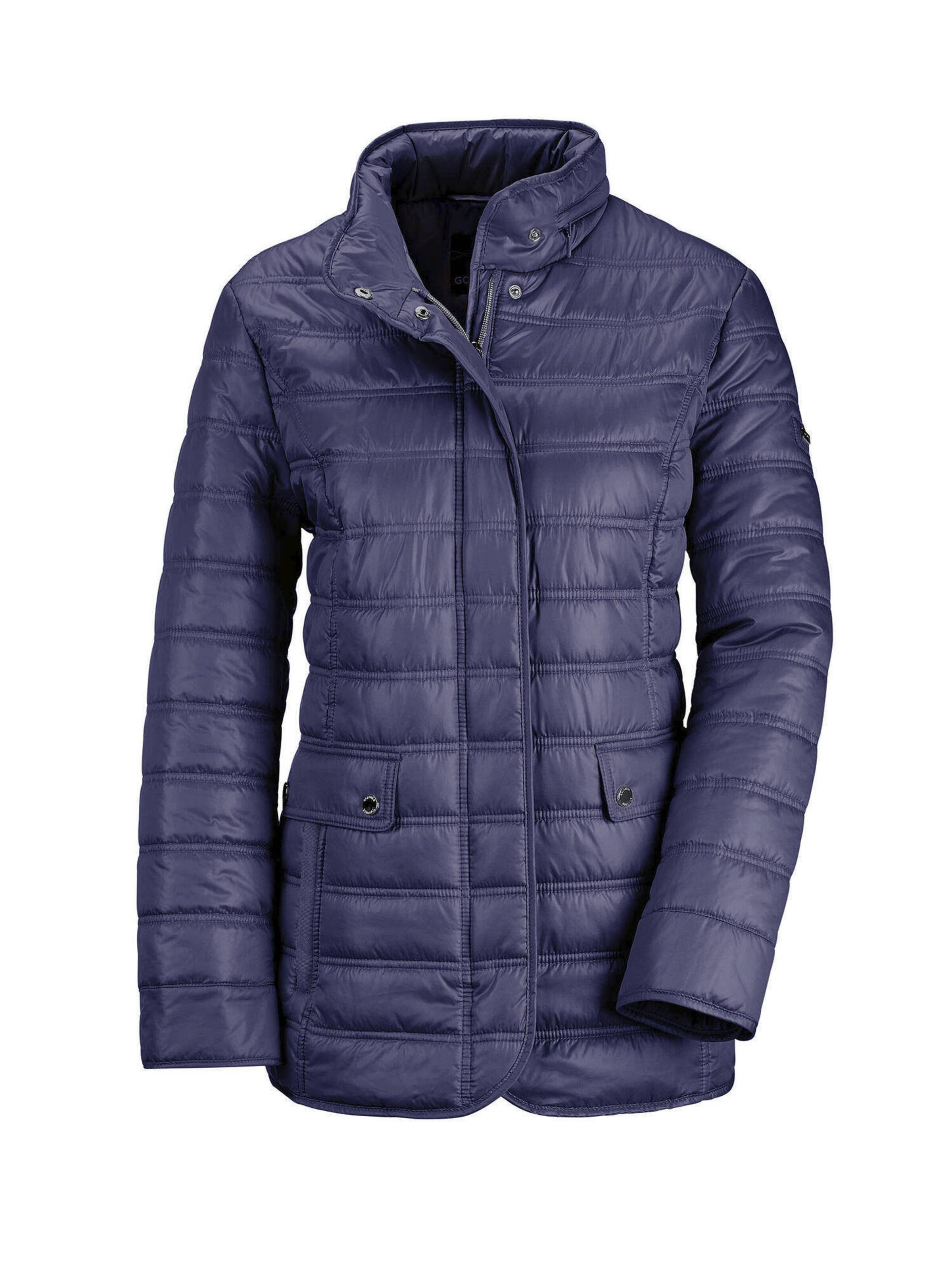 Goldner Tussenjas in Blauw: voorkant