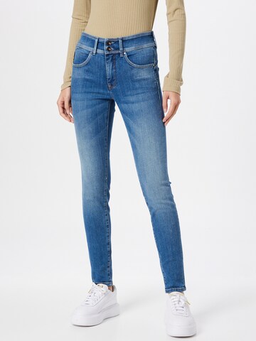 Salsa Jeans Slimfit Jeans in Blauw: voorkant