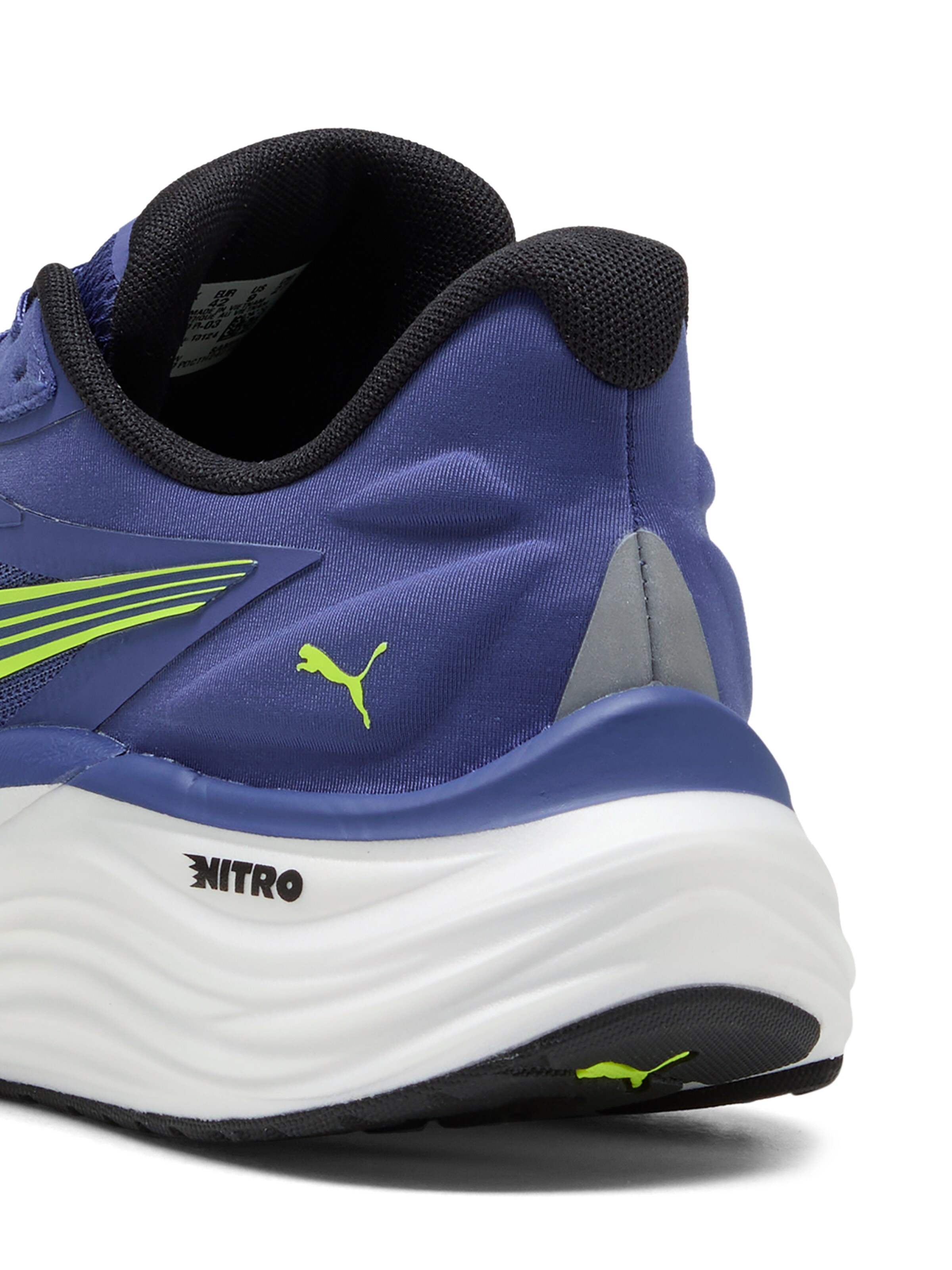 Chaussure de course 'Electrify Nitro 4' PUMA en bleu