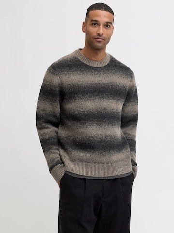 JACK & JONES Pullover '12286239'‌ in Braun