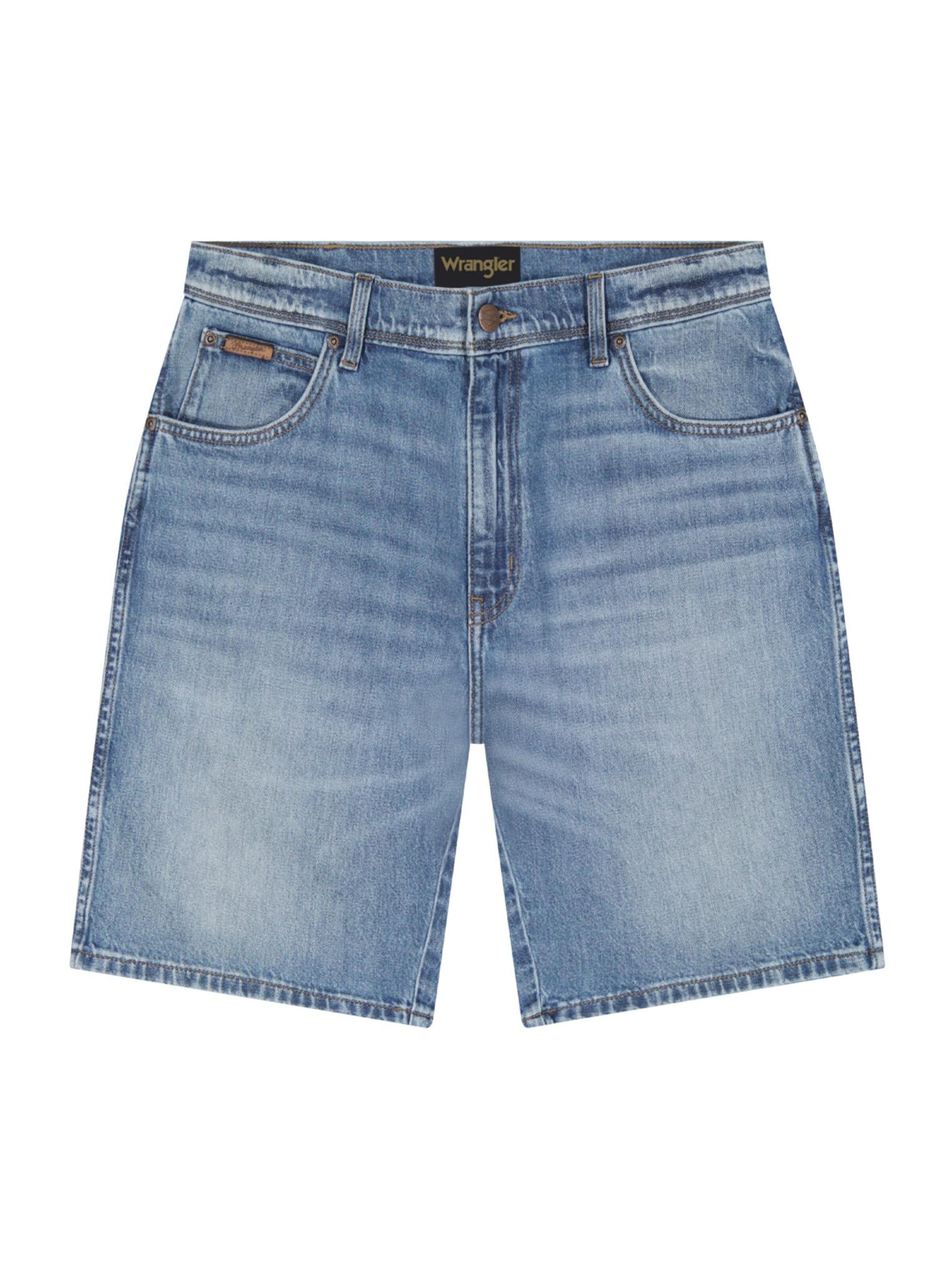 WRANGLER Regular Farkut 'Texas' värissä sininen: etupuoli