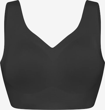 cfab (formerly creamy fabrics) - Sujetador reductor 'Comfort Minimizer Back Support BH' en negro: frente