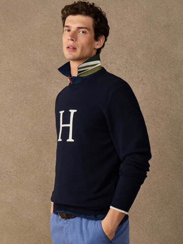Hackett London Trui in Blauw