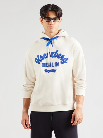 REPLAY Свитшот в Бежевый: спереди