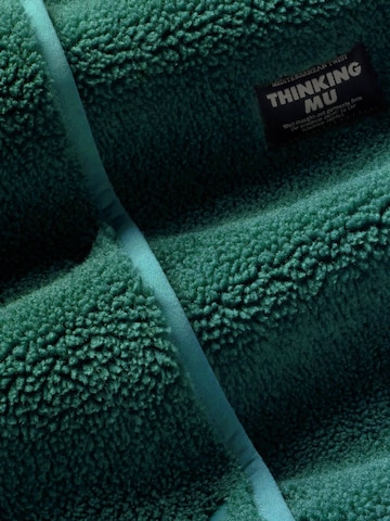 Thinking MU - Casaco de velo ' KOURTNEY ' em verde: topo