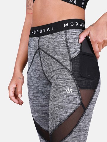 MOROTAI - Skinny Pantalón deportivo en gris