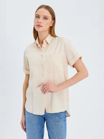 Maglietta di MixRay in beige