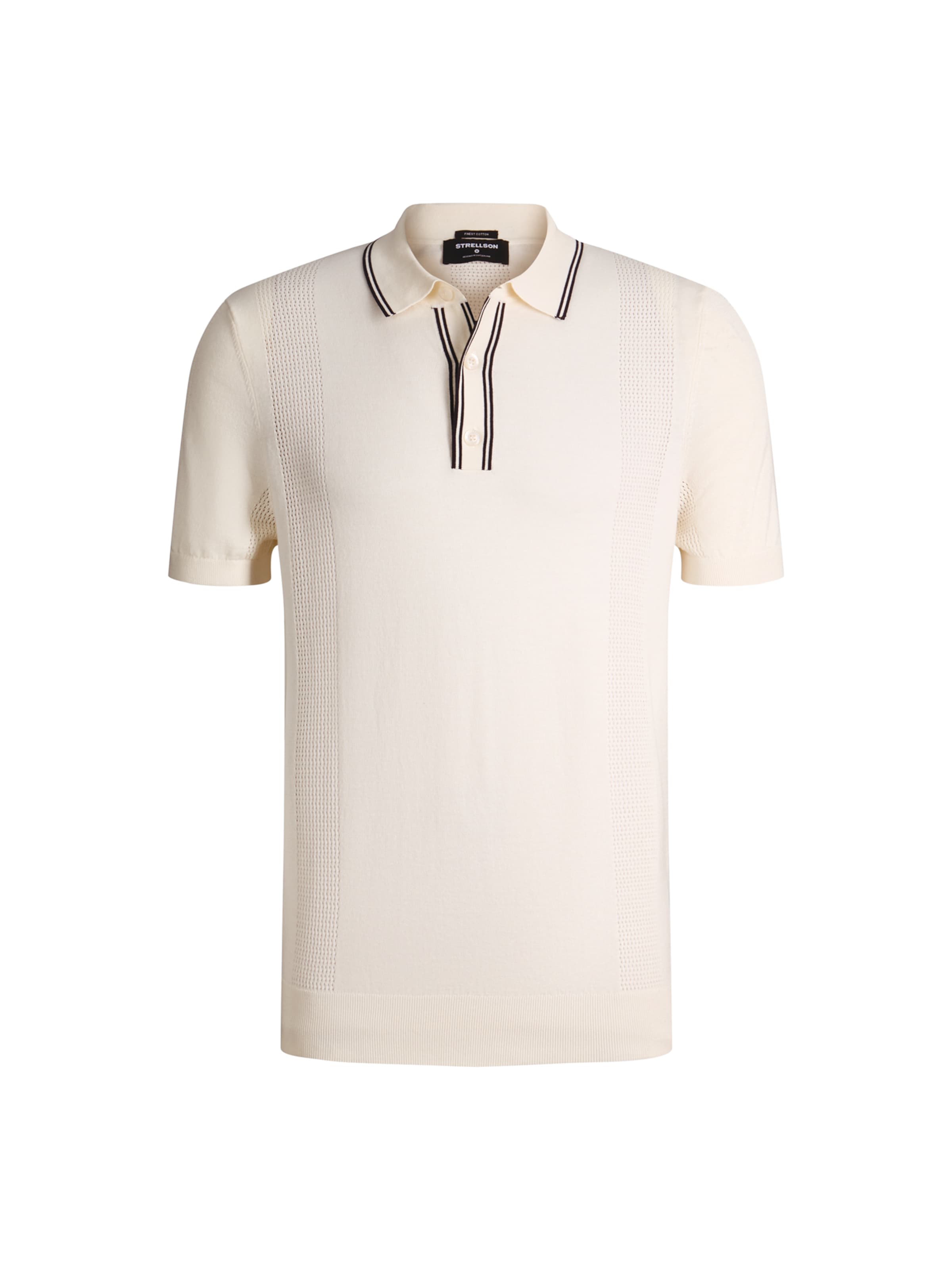 STRELLSON Trui ' Vincent ' in M in de kleur Offwhite, Productweergave