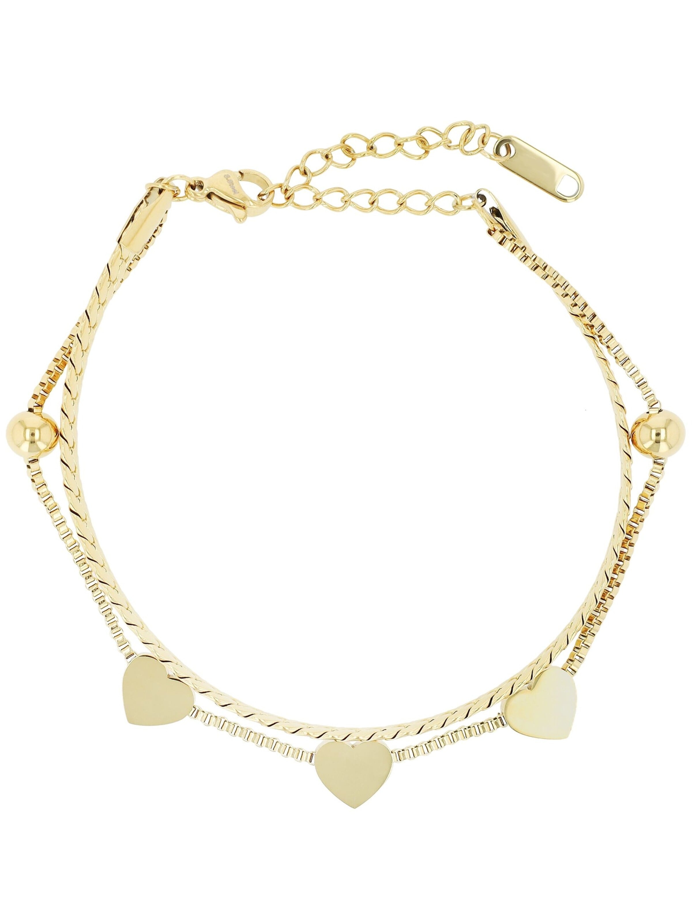 Akzent Bracelet 'Roxane, langlebig' in Gold: front