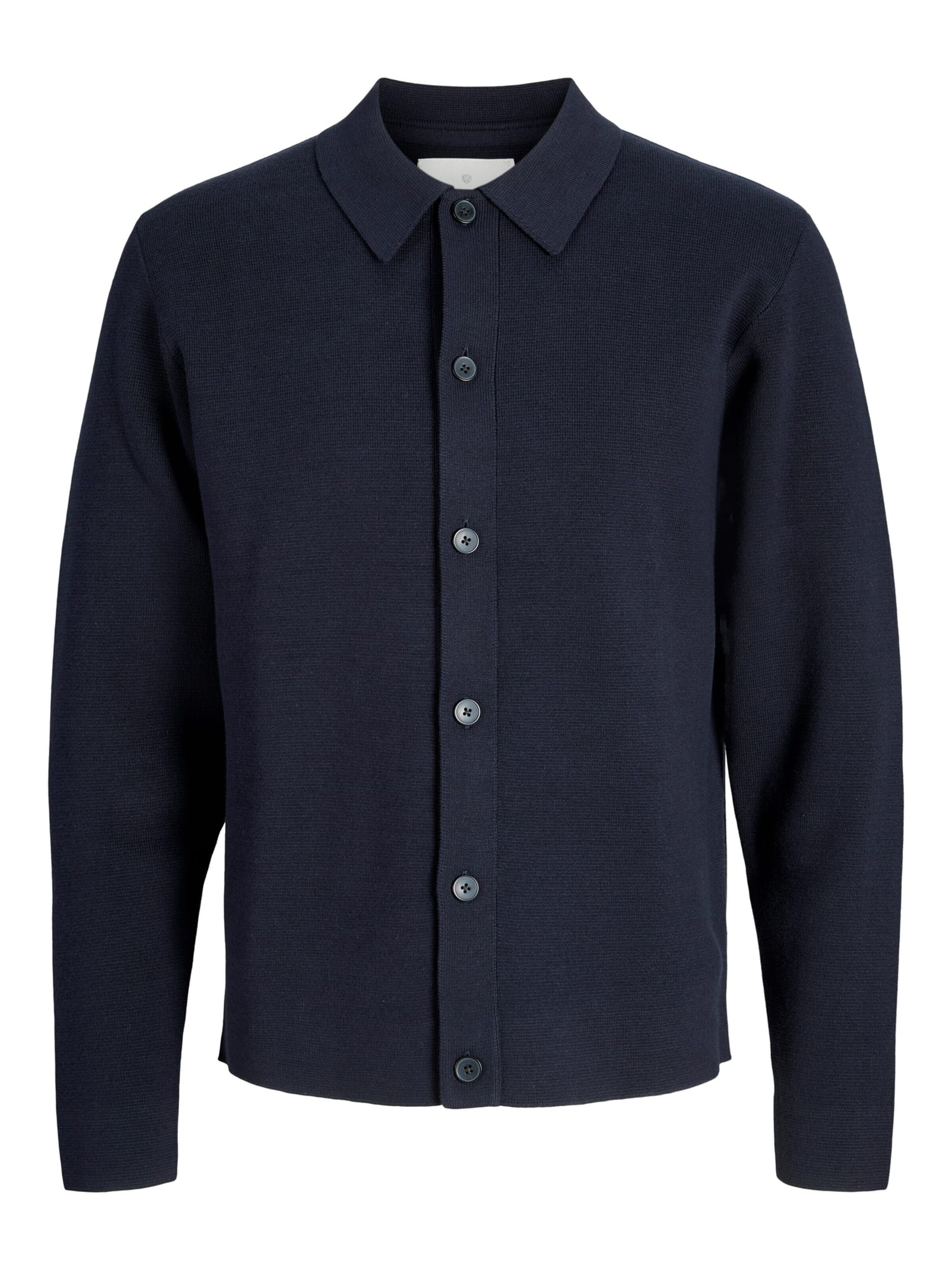 JACK & JONES Sweat jacket 'CCmilano' in Blue: front