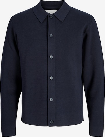 JACK & JONES Sweat jacket 'CCmilano' in Blue: front