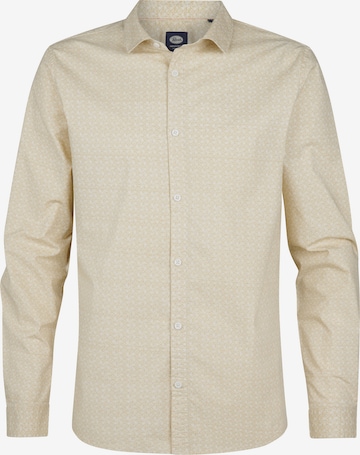 Petrol Industries Comfort Fit Paita värissä beige: etupuoli