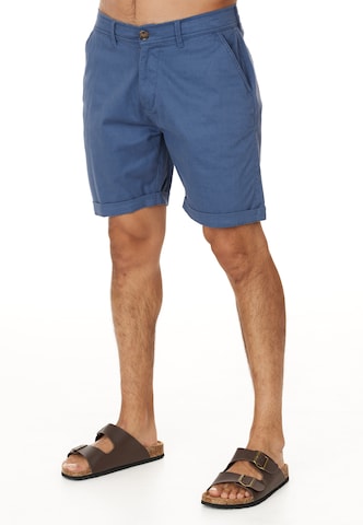 Cruz Regular Chino 'Jerryne' in Blauw: voorkant