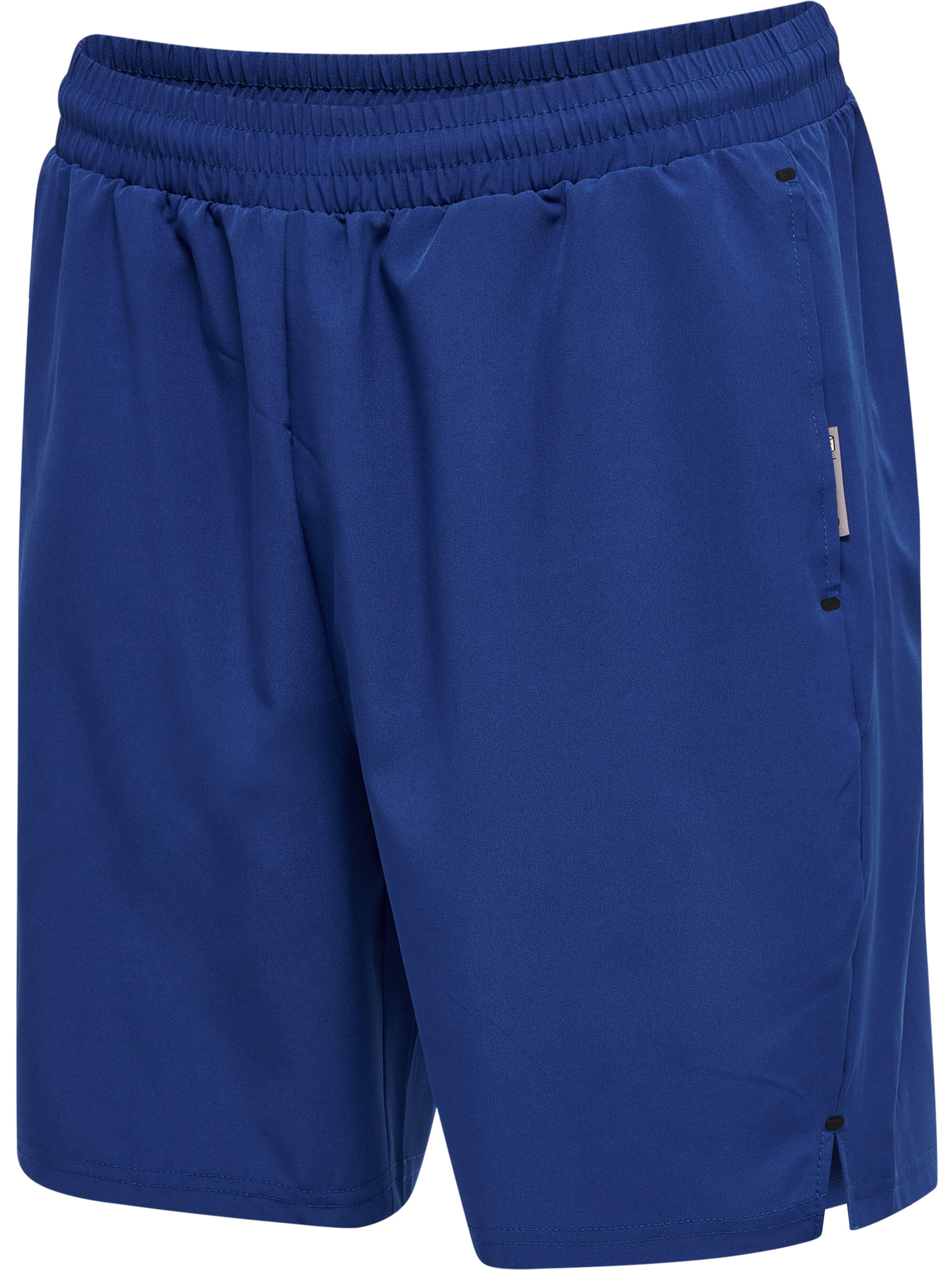 Hummel Regular Workout Pants 'Move Grid' in Blue