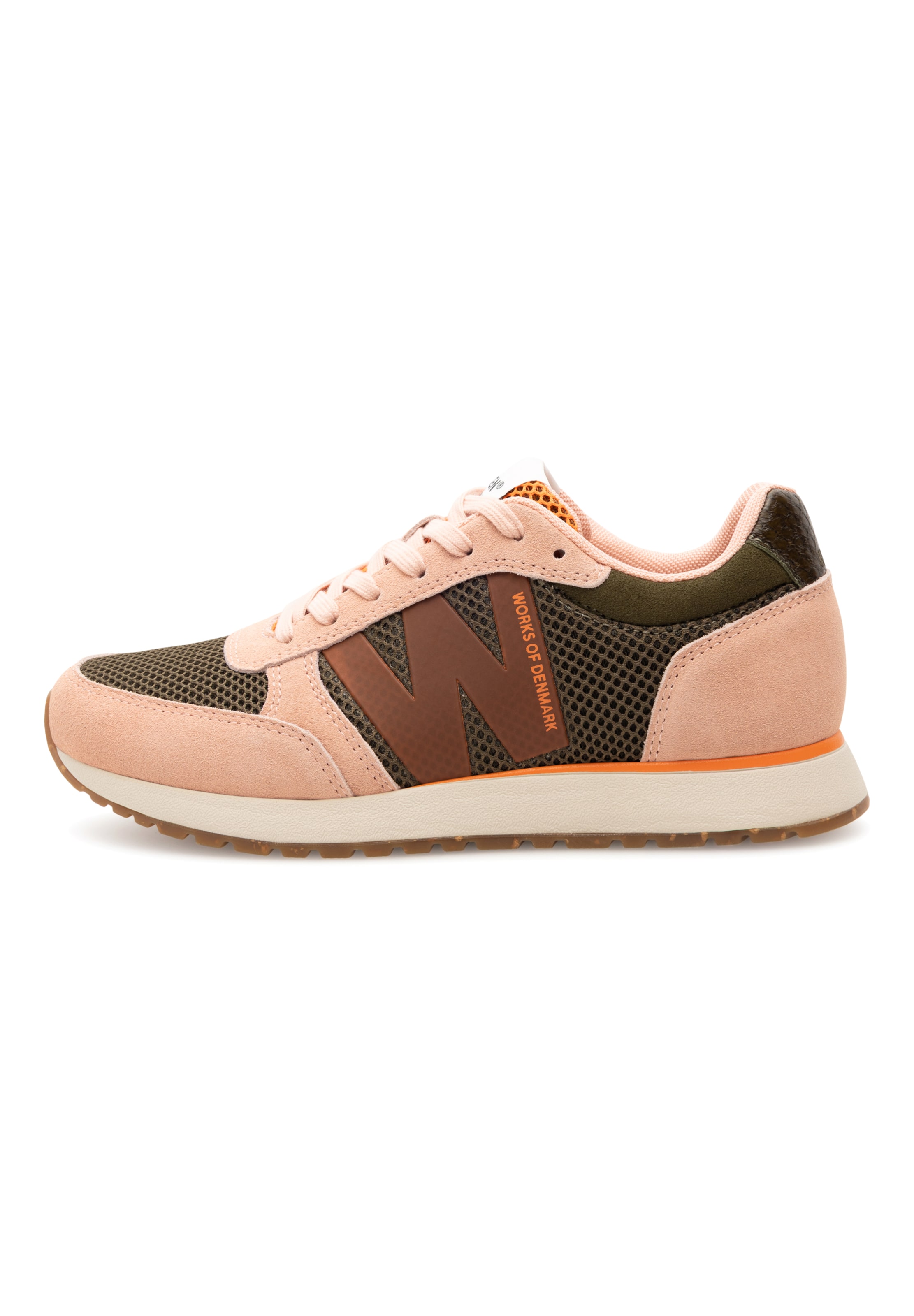 WODEN Sneakers laag 'Ronja' in Roze: voorkant