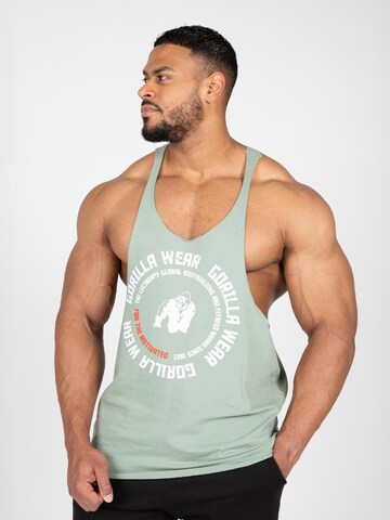 Gorilla Wear Shirt 'Melrose' in Groen: voorkant