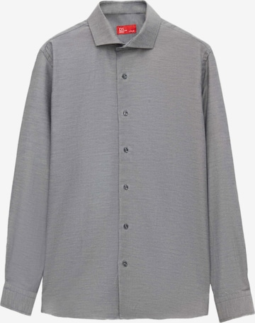 D’S Damat Hemd in Grau: Vorderseite