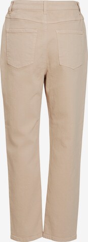 OBJECT Regular Jeans 'Alora' in Beige