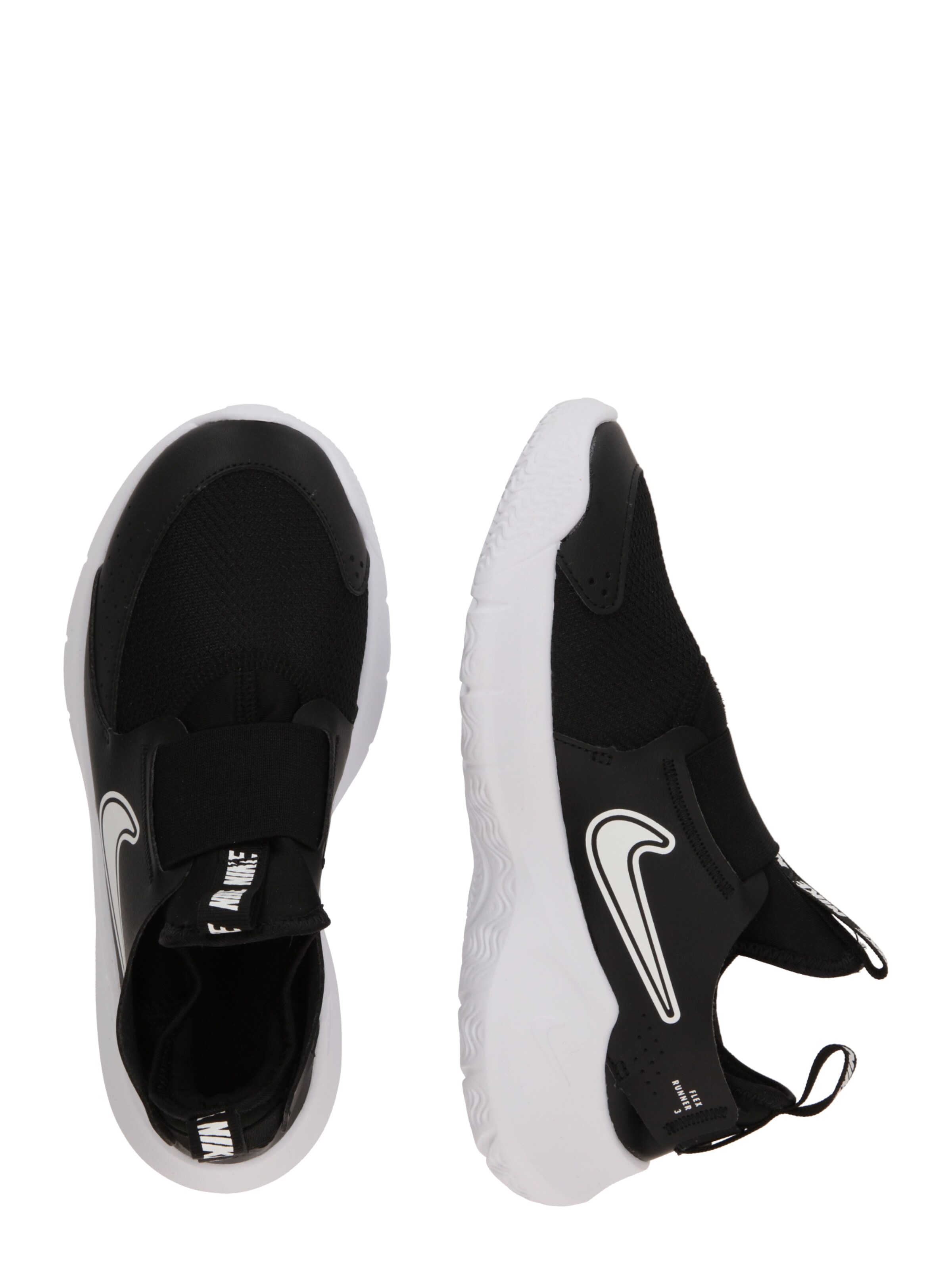 NIKE Athletic Shoes 'Flex Runner 3' in Black