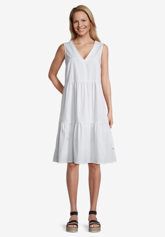 Robe Vera Mont en blanc : devant