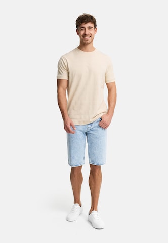 INDICODE JEANS Shirt ' INKile ' in Beige