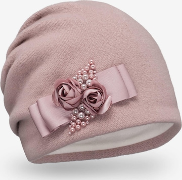 Vivisence Mütze '7080' in Pink: Vorderseite