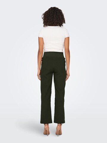 Regular Pantalon Only Maternity en vert