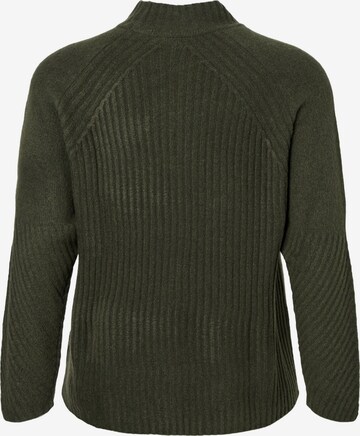 Zizzi - Jersey 'Mcomfy Rib' en verde