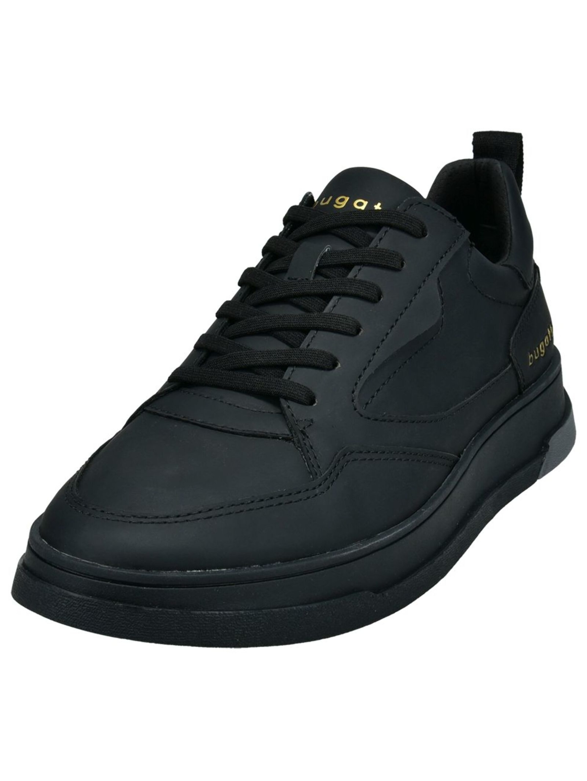 Baskets basses 'Franc' bugatti en noir : devant