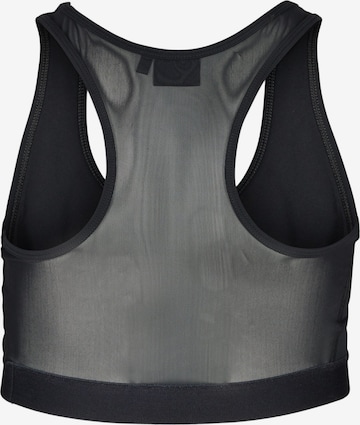 Active by Zizzi Bustier Sport-BH 'Azero' in Schwarz