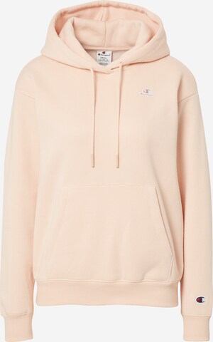 Sweat-shirt Champion Authentic Athletic Apparel en rose : devant