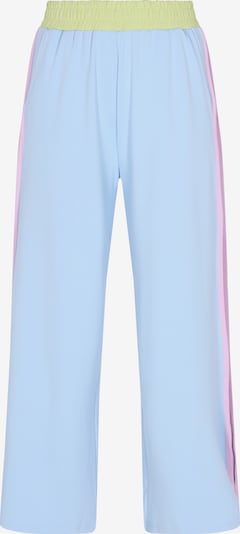 usha BLUE LABEL Hlače u plava / limeta zelena / roza, Pregled proizvoda