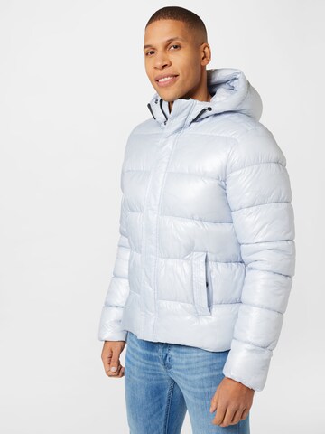 Superdry Übergangsjacke in Blau: predná strana