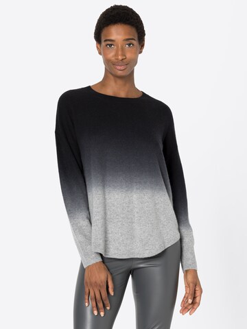 REPEAT Cashmere Trui in Grijs: voorkant