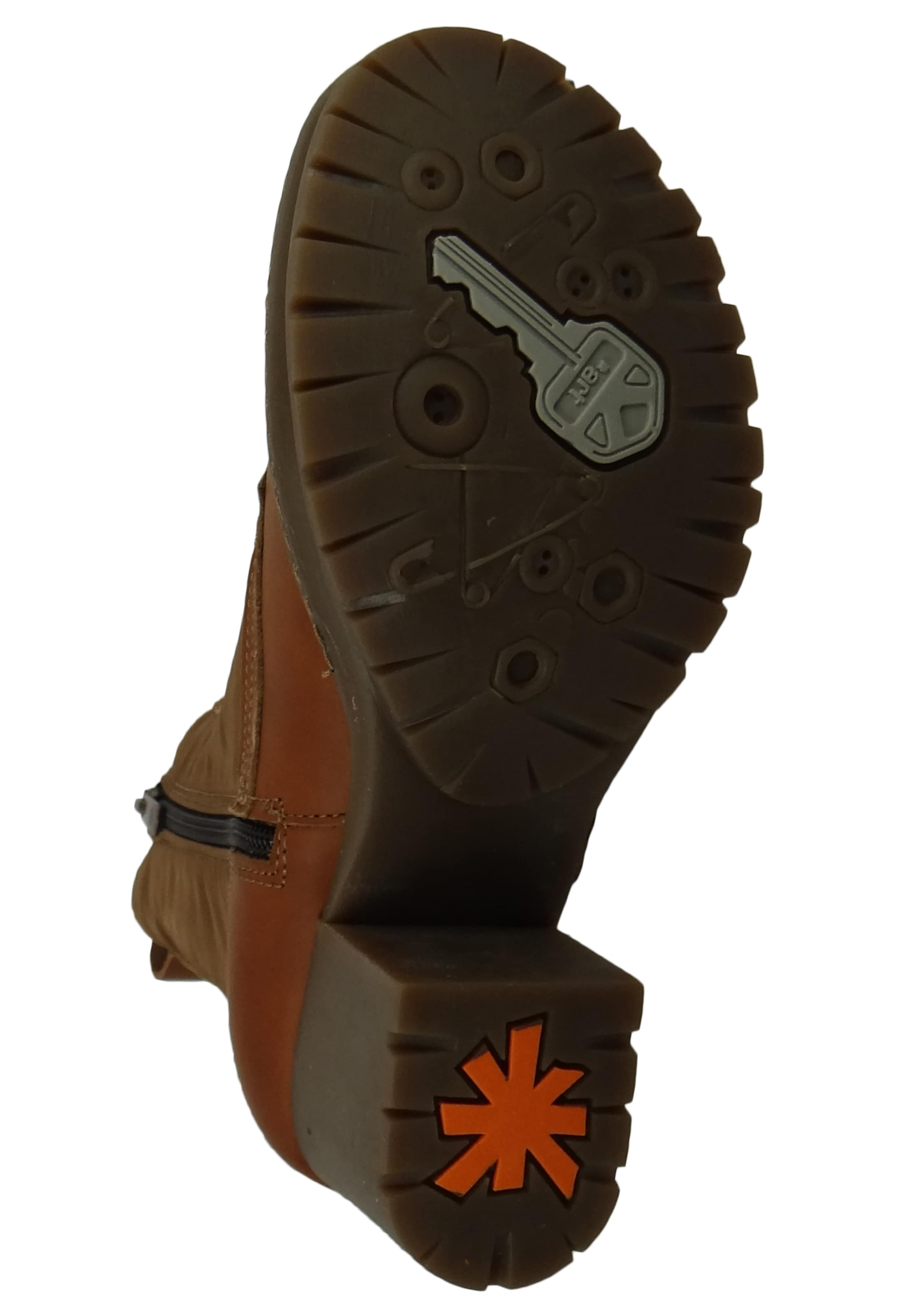 ART - Botas pelo tornozelo 'Camden' em castanho