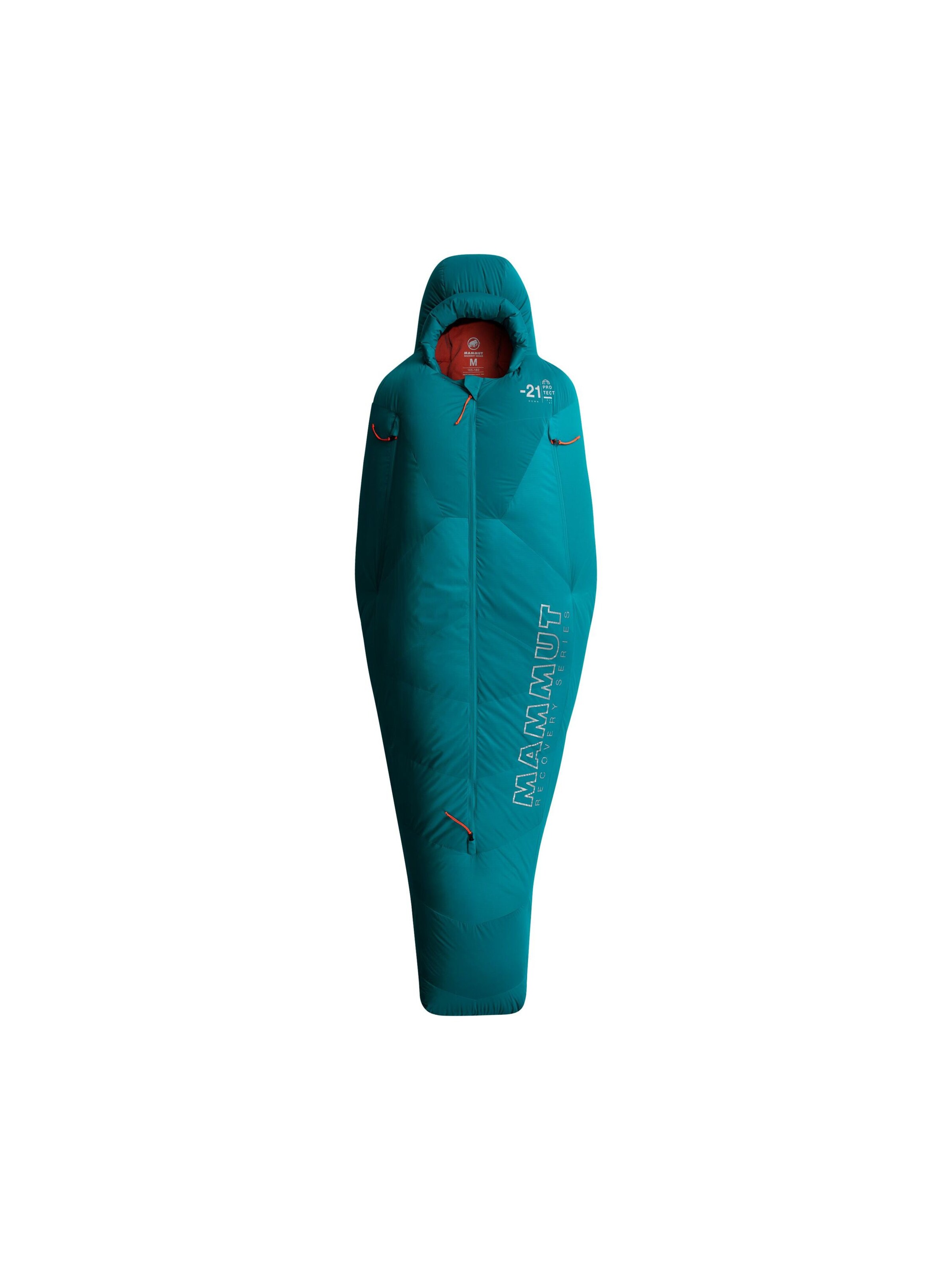 MAMMUT Schlafsack in Grün: Vorderseite