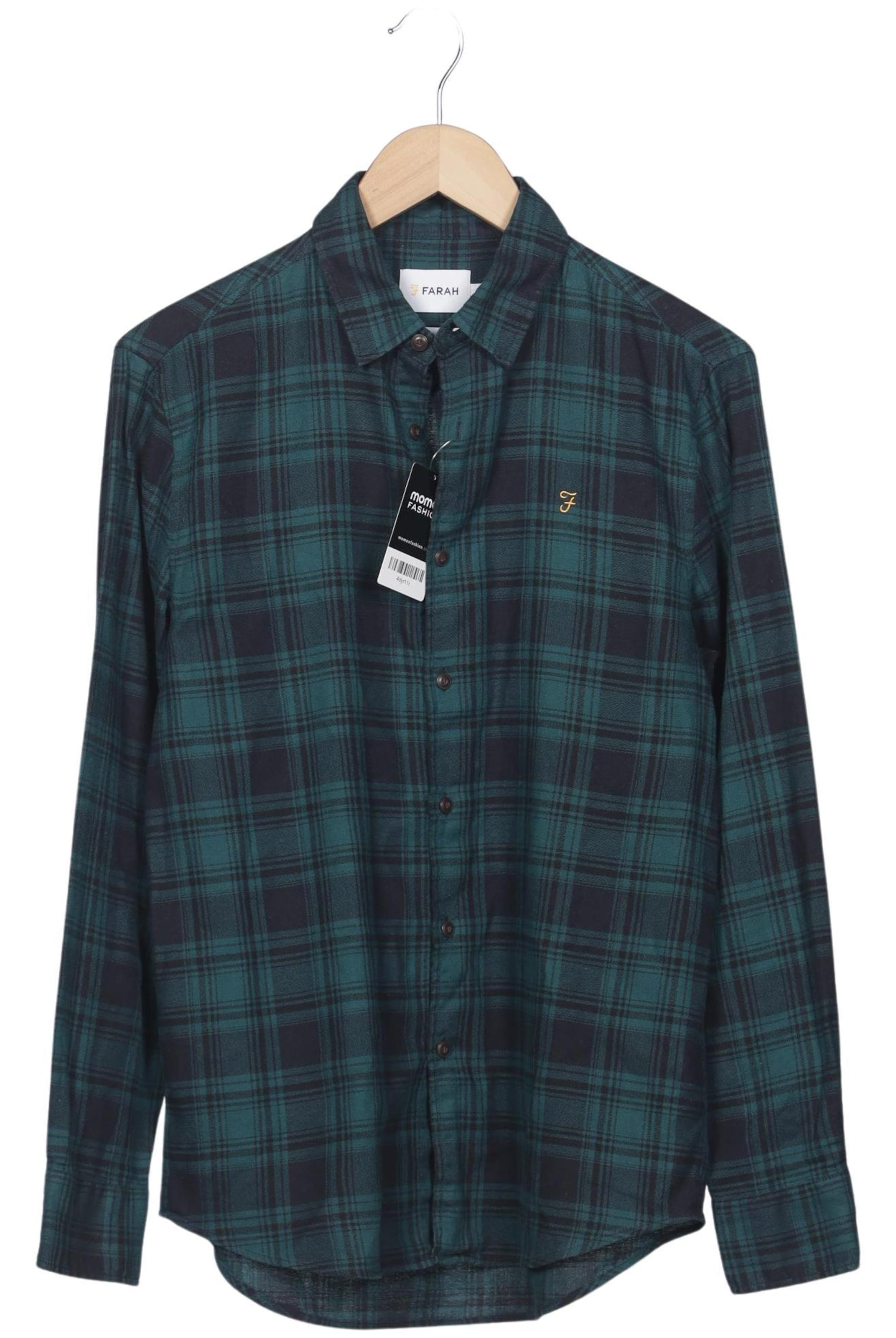 FARAH Button Up Shirt in S in Green: front