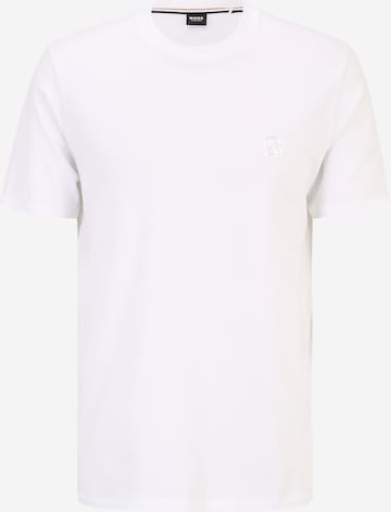 BOSS Black - Camisa em branco: frente