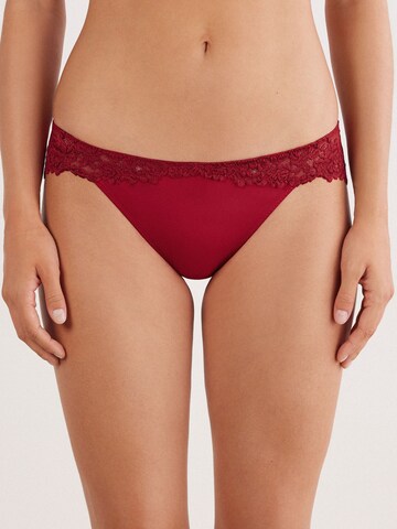 INTIMISSIMI Panty 'Pretty Flowers' in Red: front