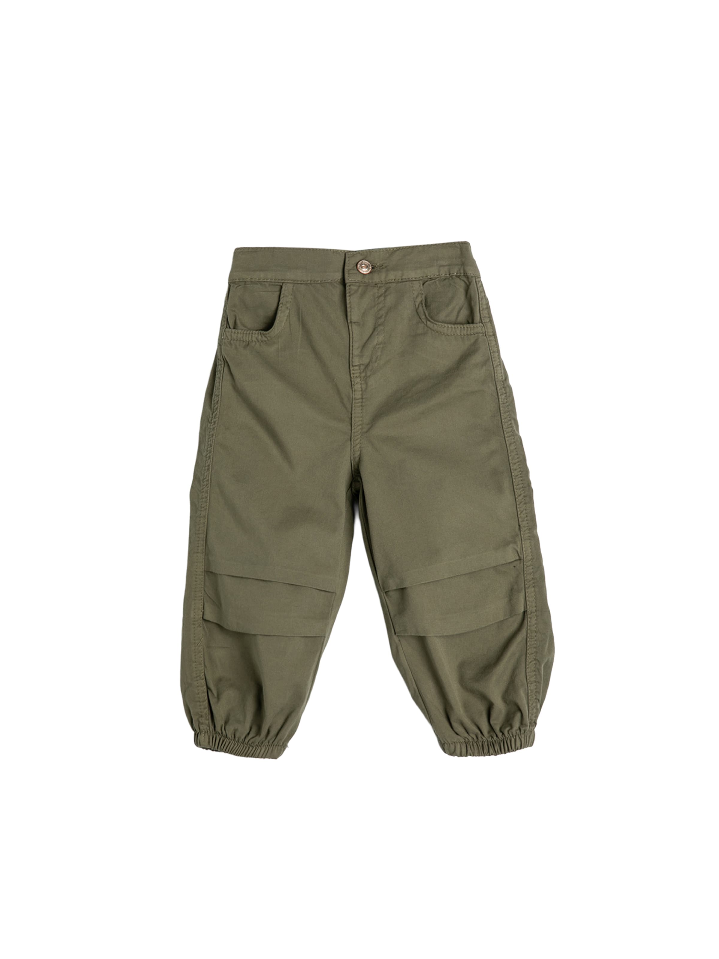 Koton Loose fit Trousers in Green: front