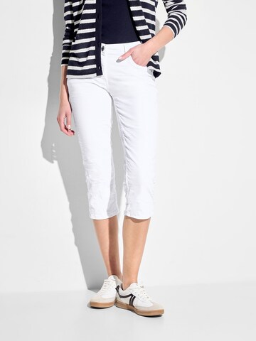 Coupe slim Pantalon 'Scarlett' CECIL en blanc