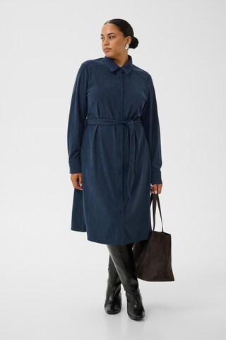 Robe 'KCFreja' KAFFE CURVE en bleu : devant