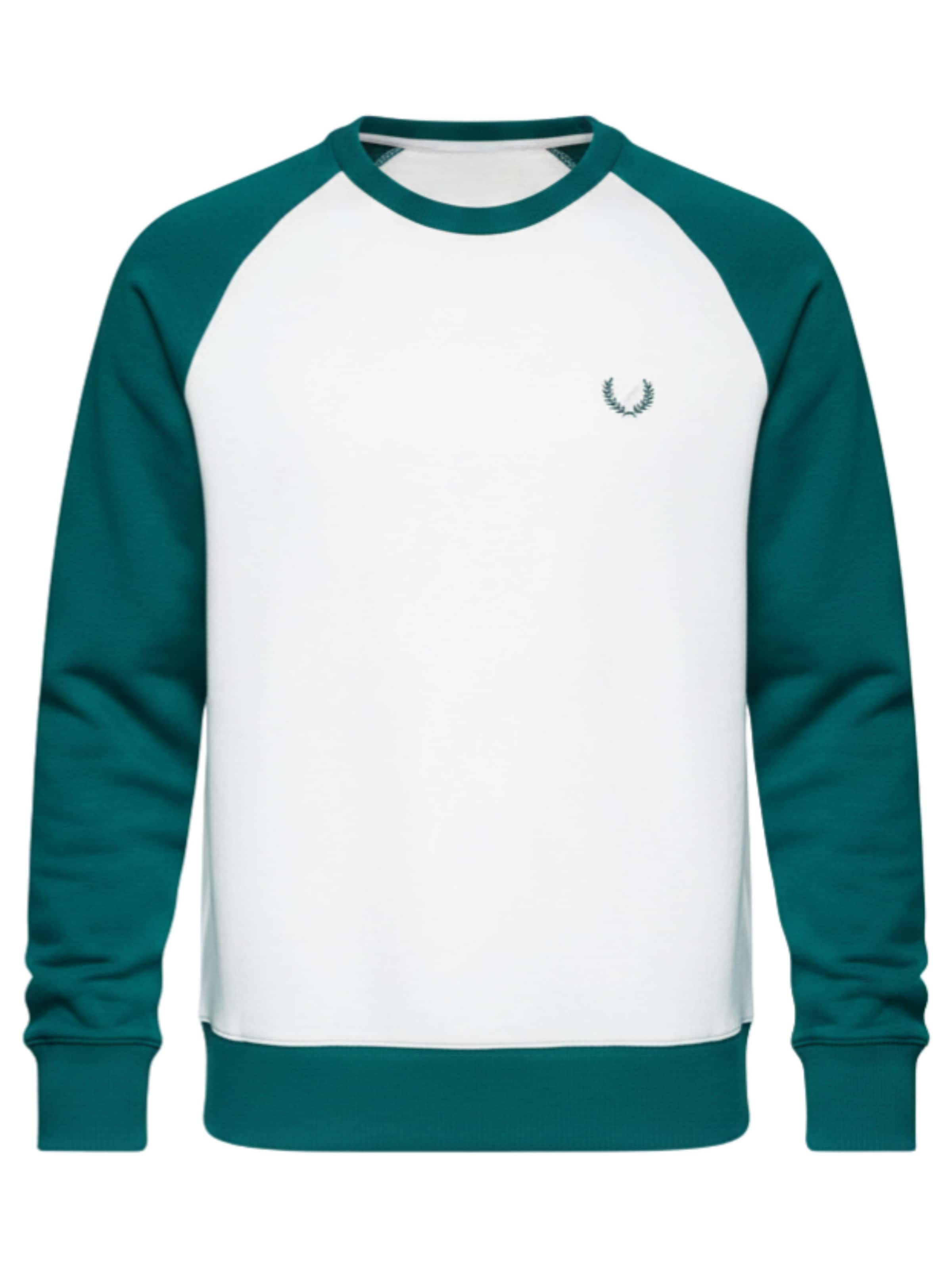 Ombre Sweatshirt in Groen: voorkant