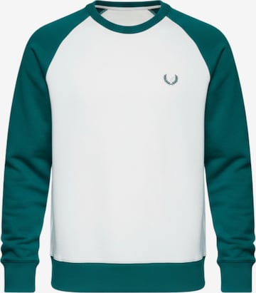 Ombre Sweatshirt in Groen: voorkant
