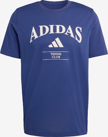 ADIDAS PERFORMANCE Functioneel shirt 'Heritage' in Blauw: voorkant